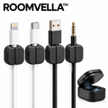 ROOMVELLA™ Magnetic Cable Organizer Set for Desk and Nightstand