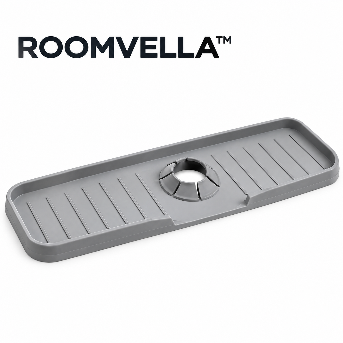 ROOMVELLA™ Silicone Sink Splash Guard with Faucet Mat