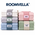 ROOMVELLA™ Bed Sheet Organizer Bands with Size Labels
